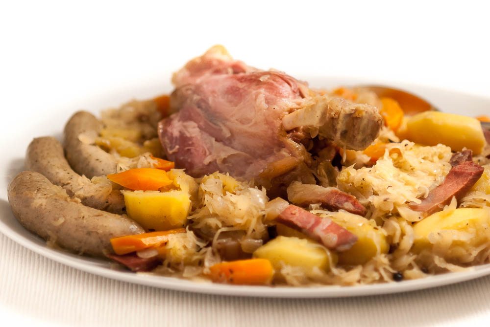 Slow cooker Choucroute garnie - Recipe