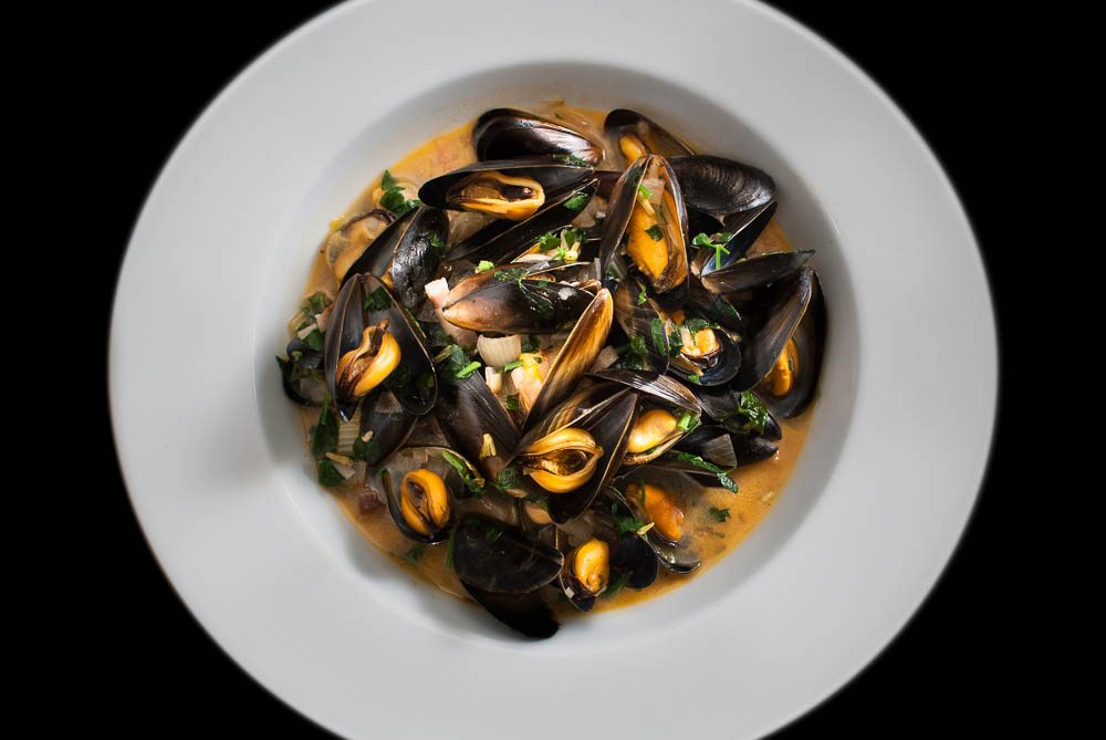 'Since our trip to Belgo Centraal in Seven Dials, it only seems right that Dad should teach us how to make Moules Marinière.'