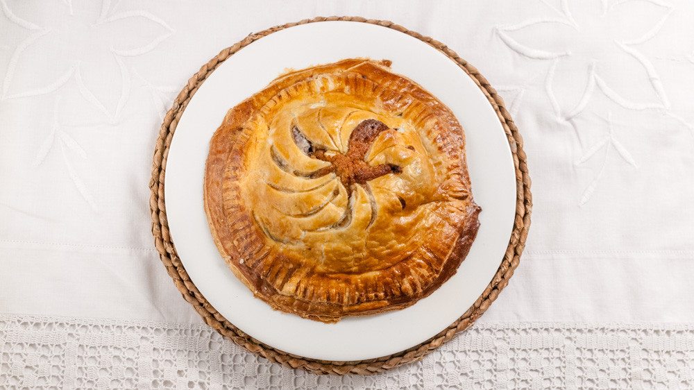 ‘Dad text me saying he'd made Pithiviers, and I was thinking 