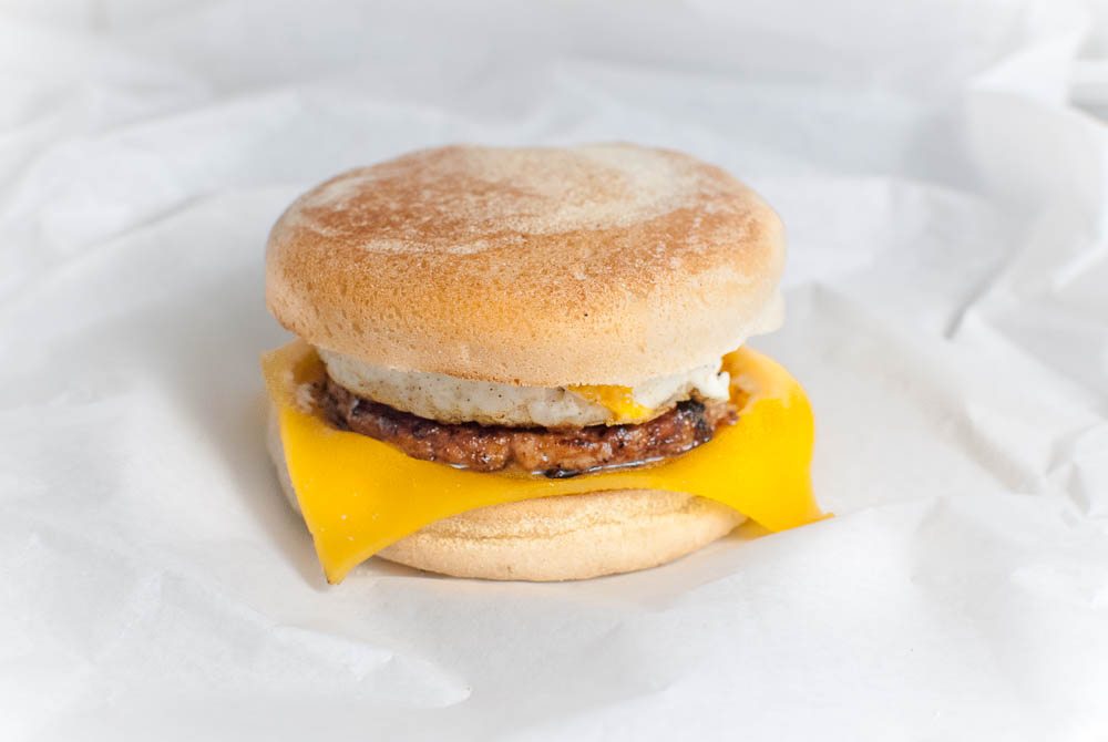 Breakfast in a bun. The WDC McMuffin is the perfect breakfast treat to satisfy your morning requirements. Let's be honest, it's the perfect hangover cure!