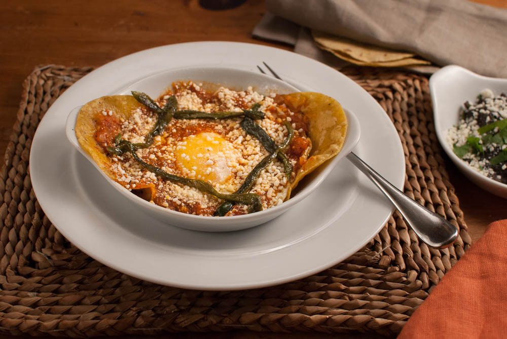 'Ah a bit of spice in the morning, with a traditional Mexican breakfast. Sometimes I ask Dad to make these if I've had a few beers the night before...'