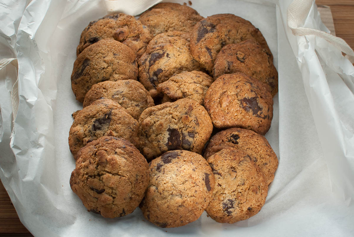 'Sometimes you just need a gooey biscuit to snack on... what better biscuit to have than an American inspired chocolate chip cookie!'