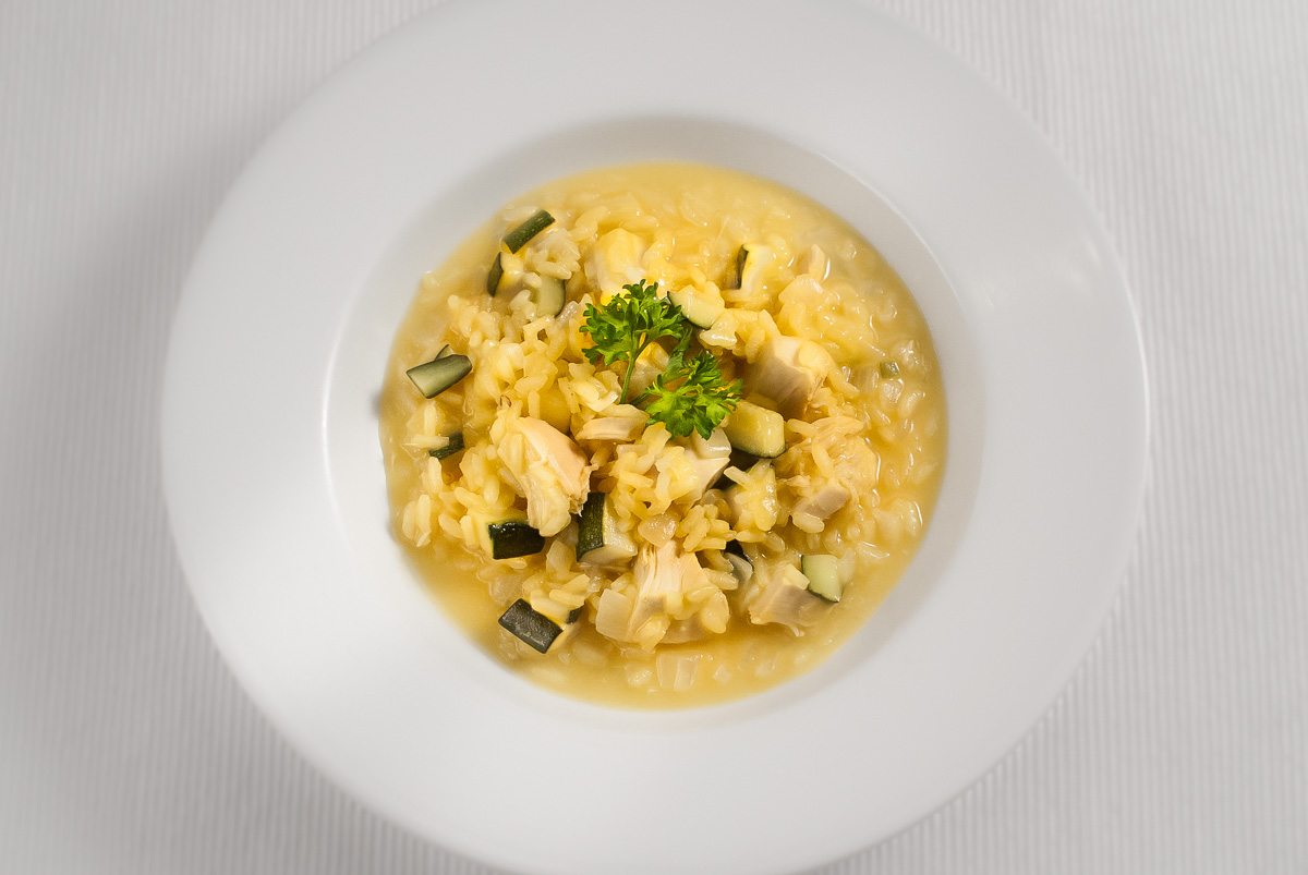 'Wow, this is probably my favourite dishes ever! Creamy, yummy risotto.