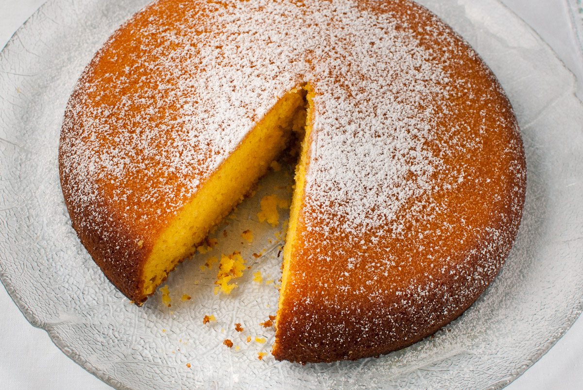 'After Dad's little chat with Diana in the Le Creuset store on New Cavendish Street, he was inspired by her recipe cards and made his own version of a Latin American breakfast cake.'