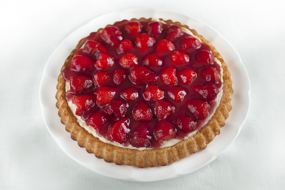 Strawberry Flan Recipe for &amp;#39;Kaffee und Kuchen&amp;#39; with Friends and Family