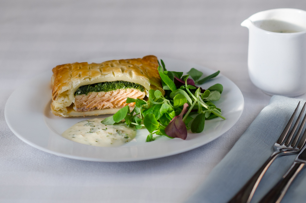 Salmon en croute are brilliant - part pie, part pastie, part Salmon Wellington - what's not to like?