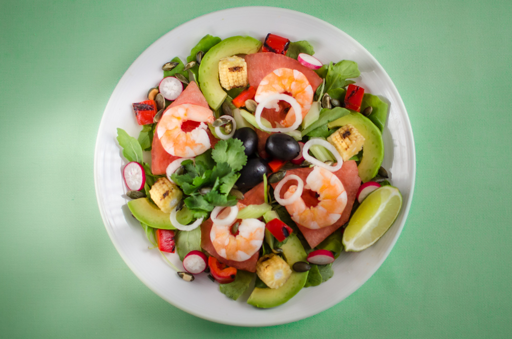 Make the most of watermelon season and the hot weather with a watermelon salad. It's make a perfect starter - especially for a Mexican meal.