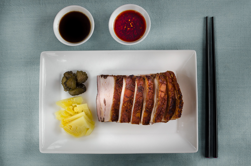 This is the style of pork that you see hanging from the windows of Cantonese restaurants.