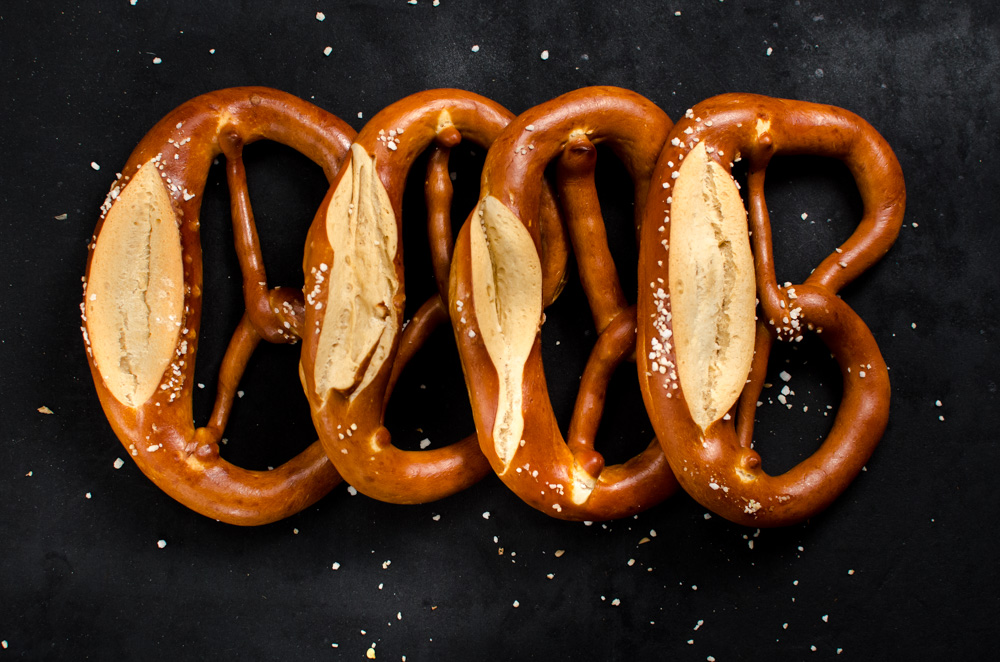 I was enjoying my ‘pretzel moment’ when it occurred to me that my lunch was actually quite salty. Can a pretzel have too much salt?