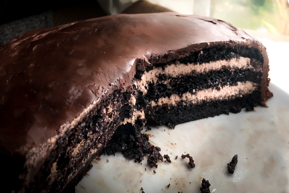 As good a vegan cake as they come..